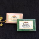 Khadi India ( Pack Of 3 ) Premium Herbal Red Wine/Neem Aloe Vera/Papaya Soap