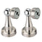 Stainless Steel Heavy Sleek Magnetic Door Stopper with Screws 1PC By DH