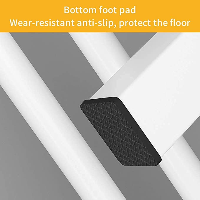 Modern Design Metal Double Layer clothing & coat rack with shoe stand By CN