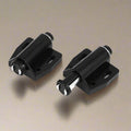 Magnetic Touch Latch, Black Or Brown Cabinet Drawer Magnet Push Open Catch Hardware Pack Of 10 By DH