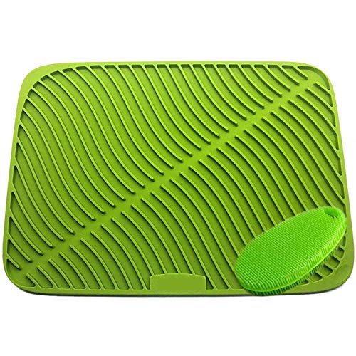 Kitchen Sink Silicone Utensils Draining Mat By AK