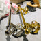 Gold/Silver Plated Brass Towel Holder For Bathroom Accessories (With Screw)
