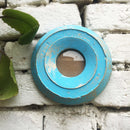 Vintage Wood Round Picture  Frame To Hang On The Wall By HMF