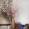 Artificial Eucalyptus Pink Flower Bunch