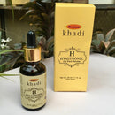 Khadi India 2% Hyaluronic Face Serum for face with Vitamin E & C  (30 ml)