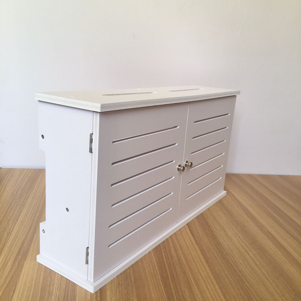 Thoughtfully Designed PVC TV/Wifi Unit/Storage By Miza