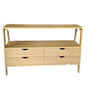 Colonial-Style Console Table Hallway Furniture By Miza