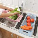 Sink Expandable Colander for Fruits, Vegetables, Dish, Utensils ( RANDOM COLOR ) By AK