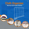 Metal Wardrobe Shelf Divider/Separators Cloth Organizer Set Of 4 By AK