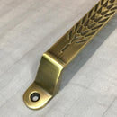 Arc Shape Hexagonal Pattern Metal Silver Tone Door/Cupboard Pull