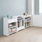 Simple And Stylish Book Shelves With Wheels By Miza