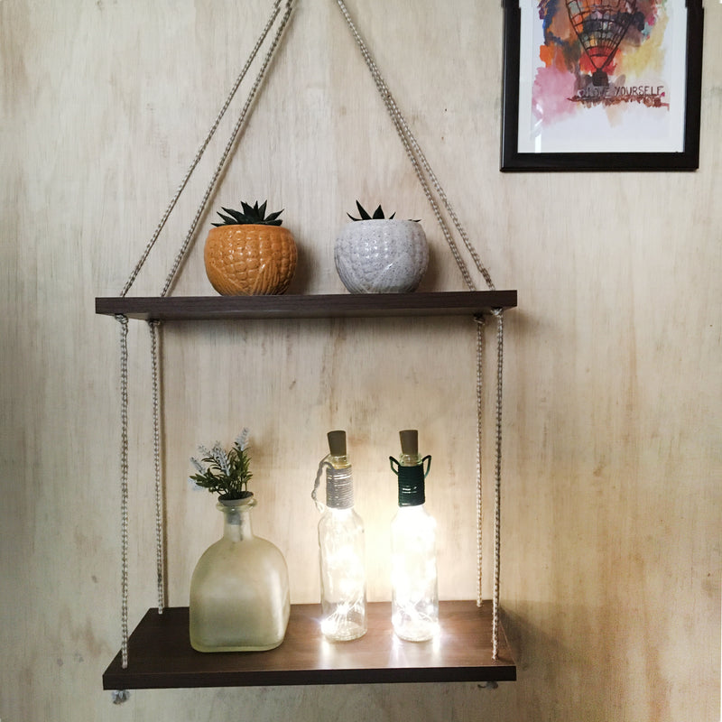 Handmade Hanging Window Shelves Wall Art By Miza