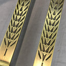 Arc Shape Hexagonal Pattern Metal Silver Tone Door/Cupboard Pull