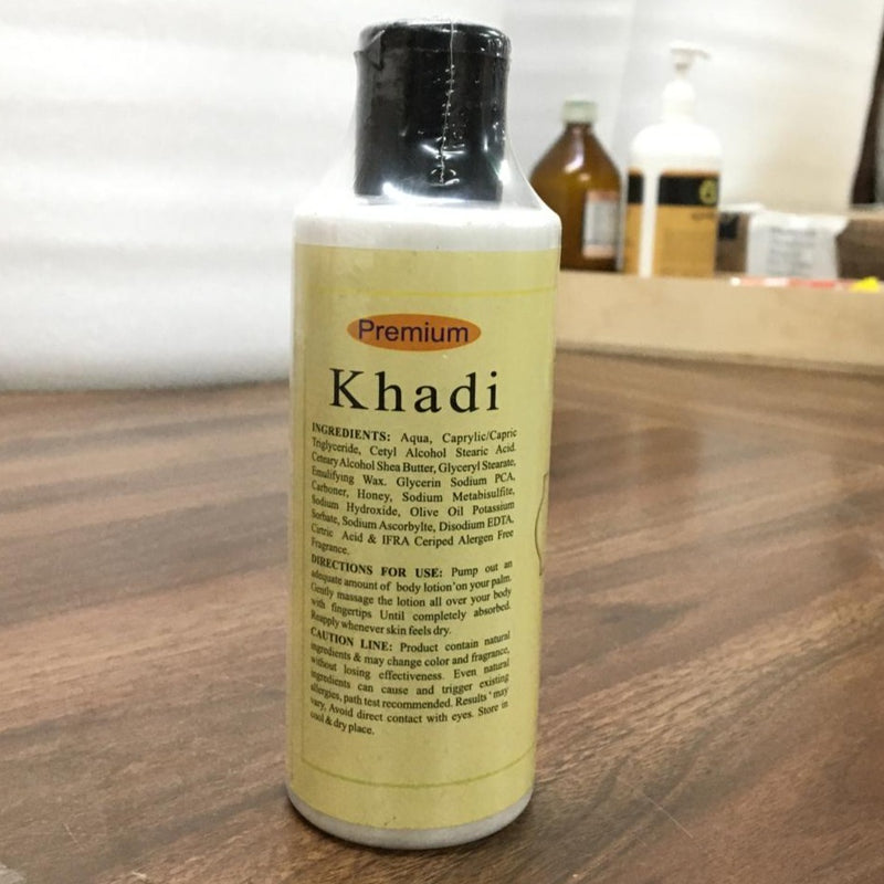 Khadi India Vitamin C & Body Lotion/Moisturizer  (210 ml)