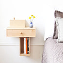 Modern Suspended Bedside Console/Table ( With Complementary Coaster ) By Miza