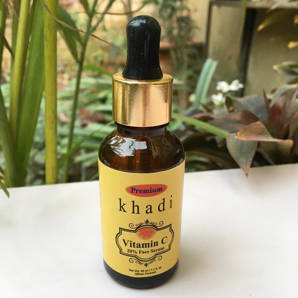 Khadi India Vitamin-C Face Serum 30ml Pack Of 1