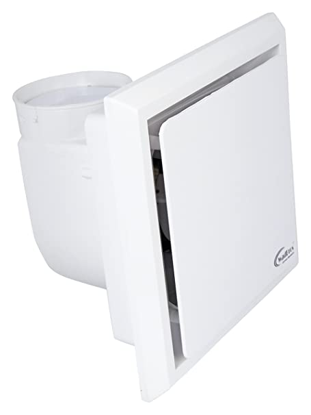 Wall Ceiling Small Ventilation/Exhaust Fan 10 INCH ( BPT 15-43 F 56 SMALL - WITH PIPE ) By Wadbros