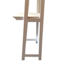 Ladder White Work From Home Study Table By Miza