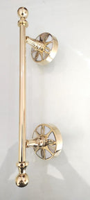 Gold/Silver Plated Brass Towel Holder For Bathroom Accessories (With Screw)