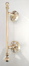 Gold/Silver Plated Brass Towel Holder For Bathroom Accessories (With Screw)