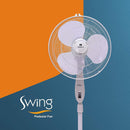 Havells Swing Pedestal 400 mm Fan (White) - 1 PC