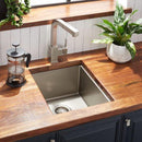 Nirali Maxell Single Bowl Kitchen Sink in Stainless Steel 304 Grade +PVC Plumbing Connector - peelOrange.com