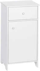 Floor Standing PVC Bathroom Side plain Storage Cabinet