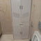 Toilet PVC Corner Storage Long Vanity Bathroom Cabinet With Free Soap Dish By Miza