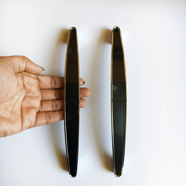 Arc Shape Hexagonal Pattern Metal Silver Tone Door/Cupboard Pull Handle 1Pc By DH