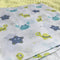 Super Soft Crab Random Printed Muslin Swaddle Blanket For Baby By MM - 1 Pc