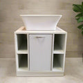 Bathroom Multilayer Vanity HDHMR Water Resistant For Over The Counter Washbasin By Miza