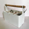 Metal Caddy Cutlery Carry Storage For Dinner Spoons/Artist Tools/Makeup Brushes