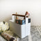 Multi-Purpose Metal Small Storage Unit Caddy Baskets For Magazine/Books/Flowers By Fita