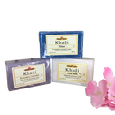 Khadi India ( Pack Of 3 & 10 ) Evergreen Mint/Rosemary Lavender/Goat Milk Soap