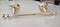 Gold/Silver Plated Brass Towel Holder For Bathroom Accessories (With Screw)