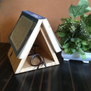Stylish Triangular Wooden Book Holder For Study Table/Office Table By Miza