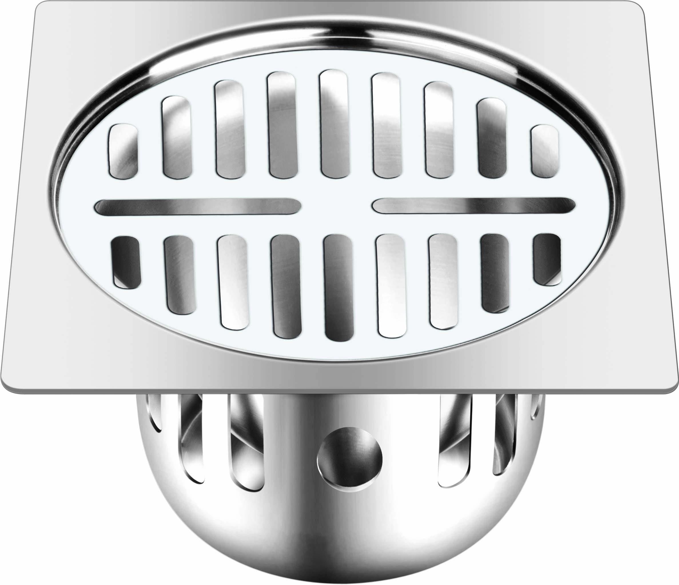 Nirali Alena Anti Cockroach Floor Drain In Stainless Steel 304 Grade - peelOrange.com