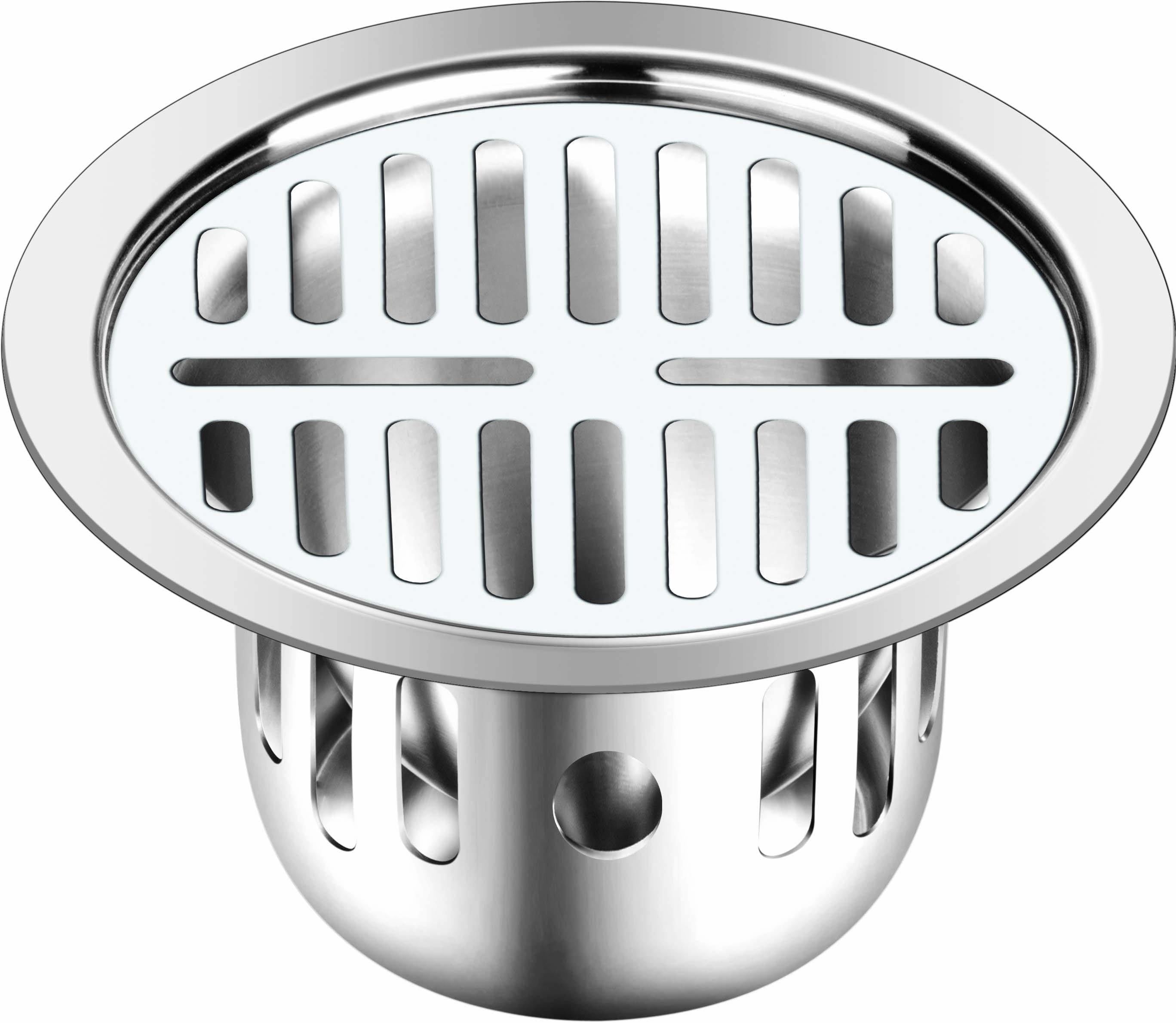 Nirali Aspen  Floor Drain In Stainless Steel 304 Grade - peelOrange.com