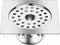 Nirali Bento Anti Cockroach 4 Piece Set Floor Drain Jali in Stainless Steel 304 Grade