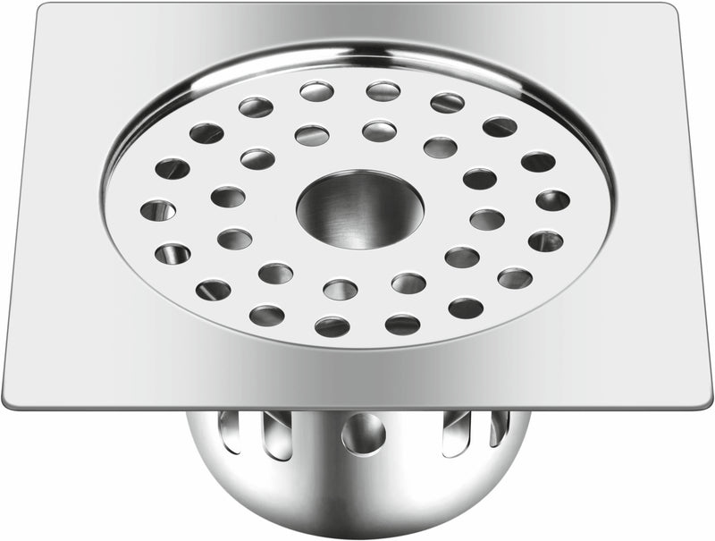 Nirali Bento Anti Cockroach 4 Piece Set Floor Drain Jali in Stainless Steel 304 Grade