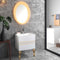Crystal & Image Sanitary Ware 2 Legs Washbasin Vanity By TGF