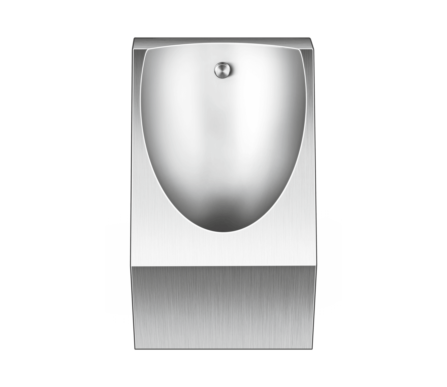 Nirali Clair Urinal Satin Finish Stainless Steel in 304 Grade - peelOrange.com