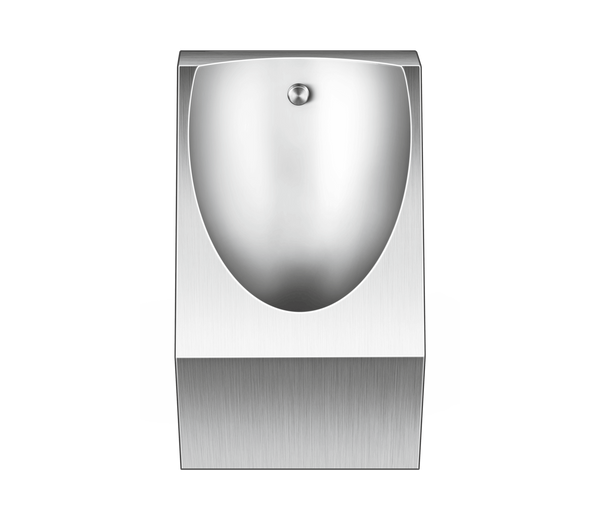 Nirali Clair Urinal Satin Finish Stainless Steel in 304 Grade - peelOrange.com