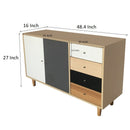 Louis Fashion Living Room Cabinets For Simple Modern Bedroom Storage