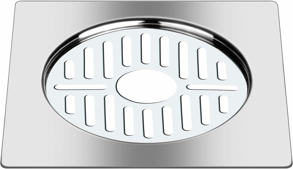 Nirali Erica Floor Drain In Stainless Steel 304 Grade - peelOrange.com
