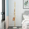 Nordic Style Tree Shaped Coat Stand With Wooden Base With 8 Hangers