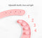 Round Design Eco-Friendly Baby Silicone Bibs Dinner Plate/Feeding Set By CN