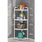 Modern Kitchen Metal Corner Triangle Storage Kitchen Trolley