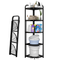 Modern Kitchen Metal Corner Triangle Storage Kitchen Trolley