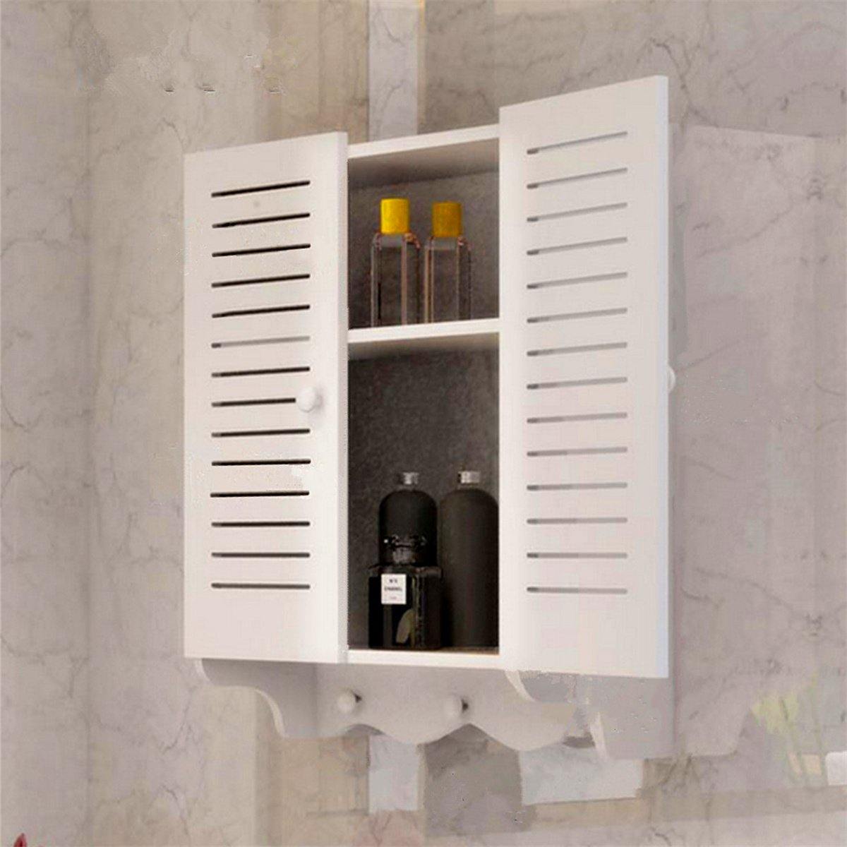 Bathroom WK Wall Mounted PVC Storage Furniture For Bathroom By